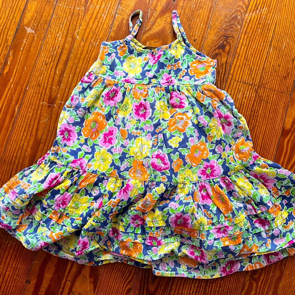 Polo Ralph Lauren Flower Dress - Size 3T